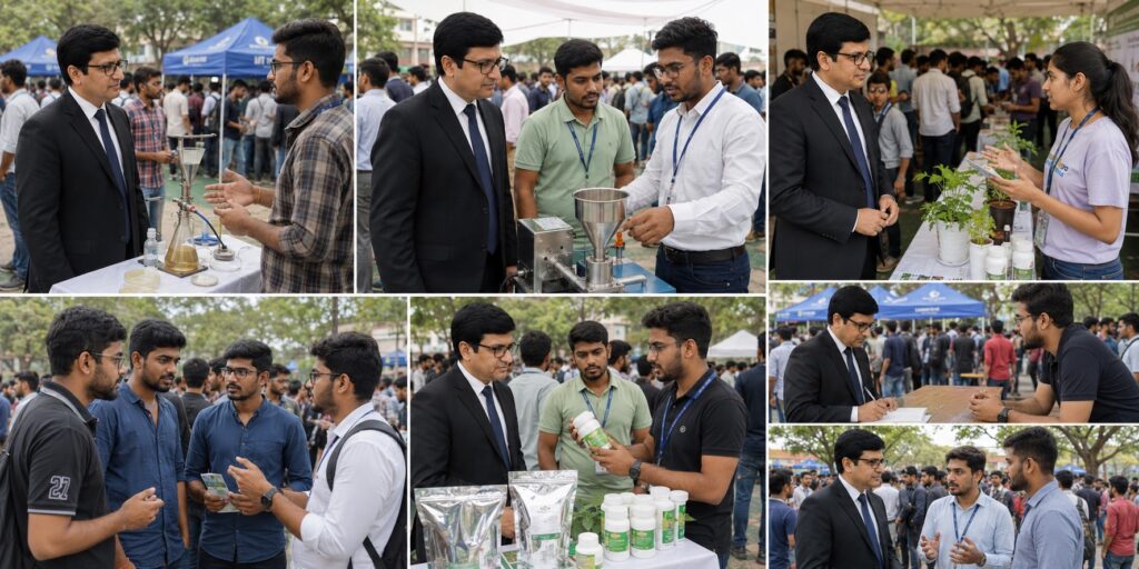 Rajeev Singh, Founder of Sansar Green Mission, representing Jharkhand as an Invited Industry Expert at IInvenTiv 2026 held at IIT ISM Dhanbad alongside researchers and innovators.