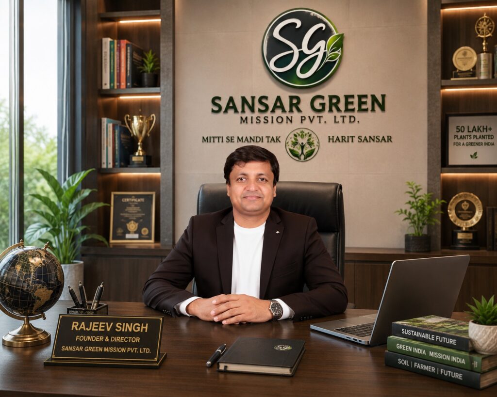 Rajeev Singh – From 50 Lakh Plants to India's Green Movement | Sansar Green Mission & Harit Sansar